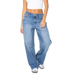 Celebrity Pink Juniors Slouchy Wide Leg Size 13/31 NWT